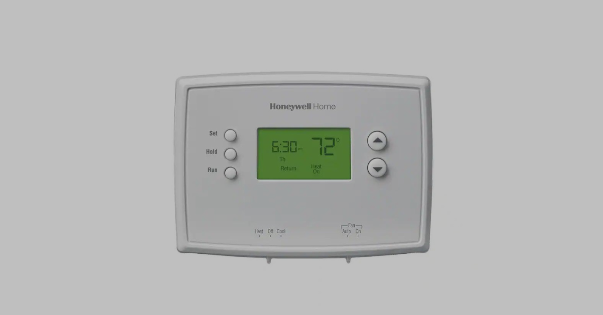 Honeywell Programmable Thermostat Owner's Manual Featured image