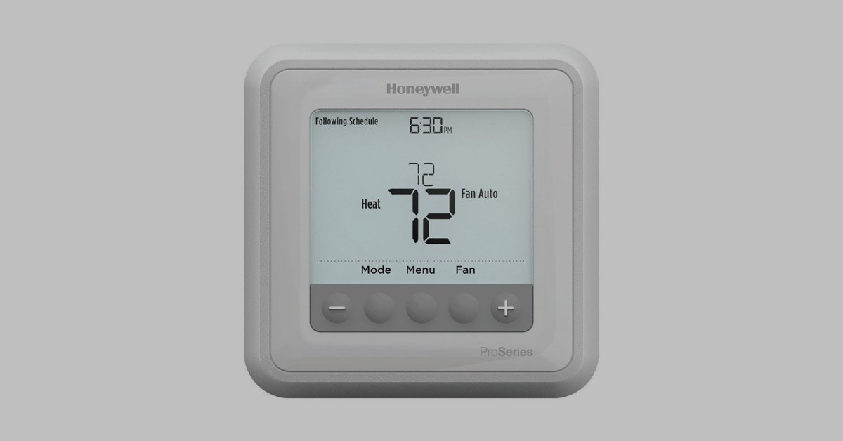 Honeywell T6 Pro Programmable Thermostat Installation Guide - Featured image