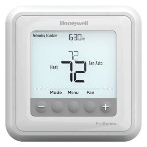 Honeywell T6 Pro Programmable Thermostat Installation Guide