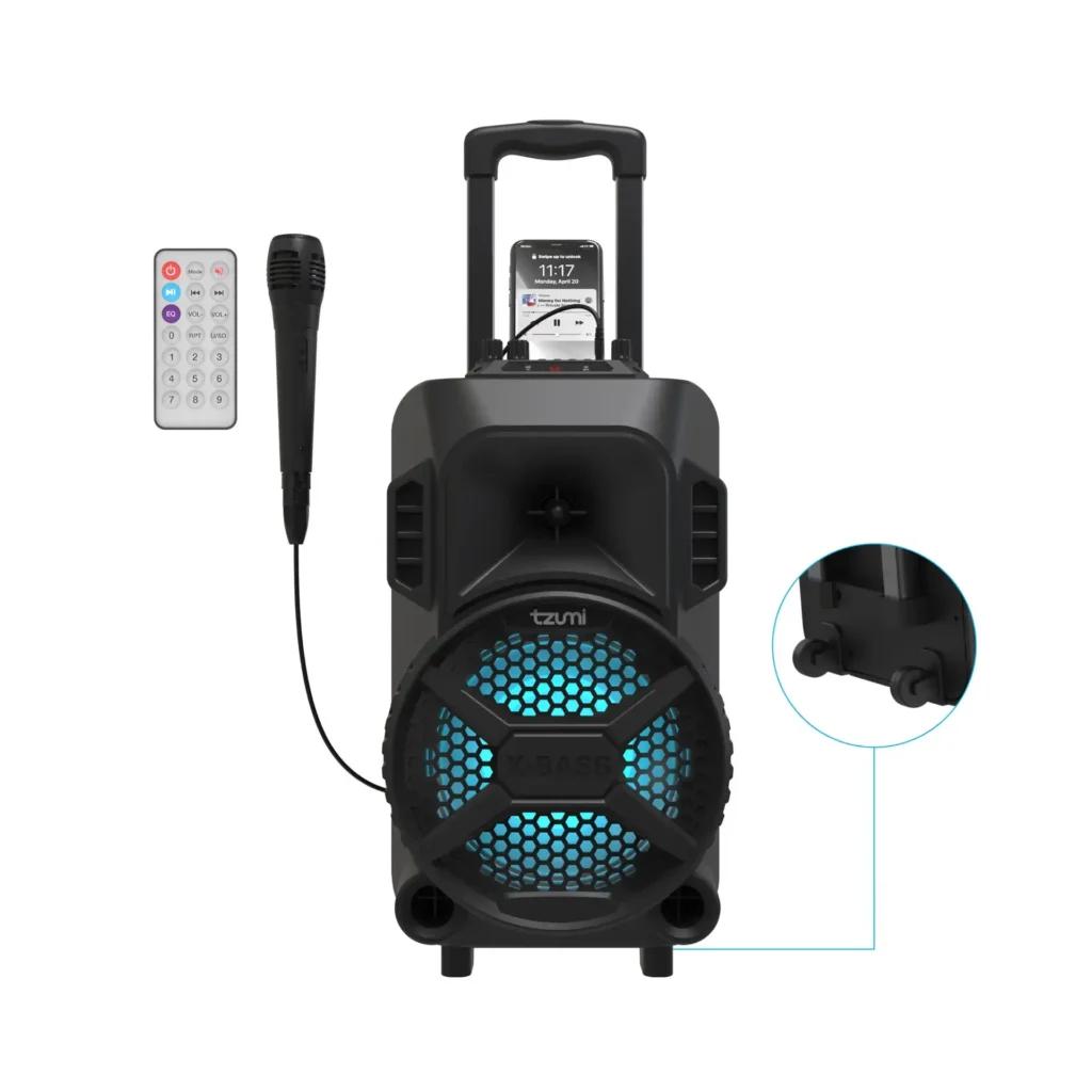 TZUMI MegaBass LED Speaker