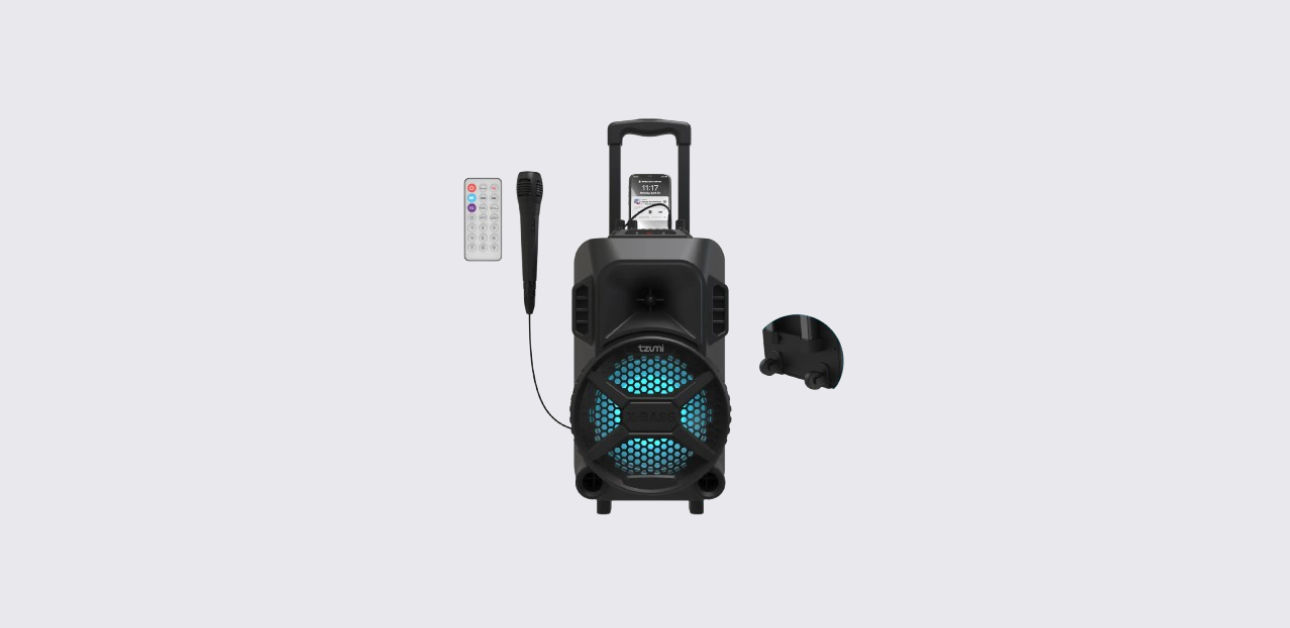 TZUMI MegaBass LED Speaker User Manual