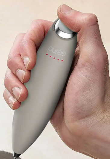 TZUMI Puree Milk Frother Power button