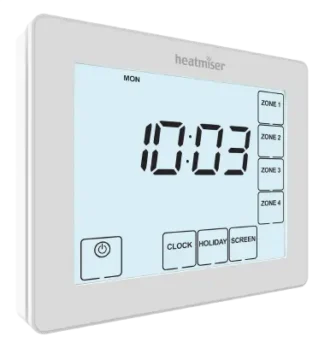 Heatmiser 4-Channel Time Clock TM4 V2
