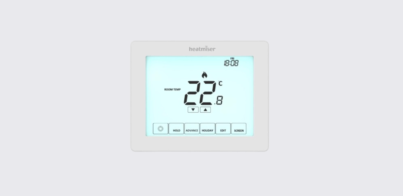 Heatmiser Touch-E V2 Heating Thermostat User Manual