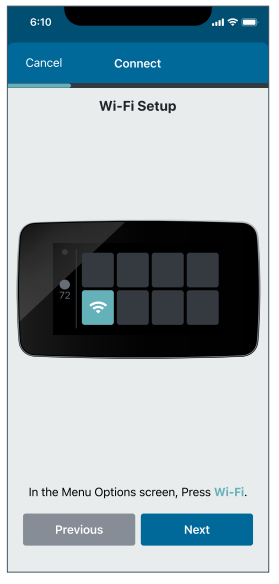 Sensi Touch 2 to Wi-Fi