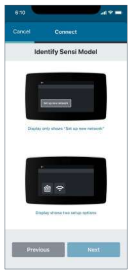 Sensi Touch Smart  Reconecting to Wi fi.