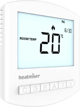 Heatmiser Programmable Room Thermostat Slimline V4